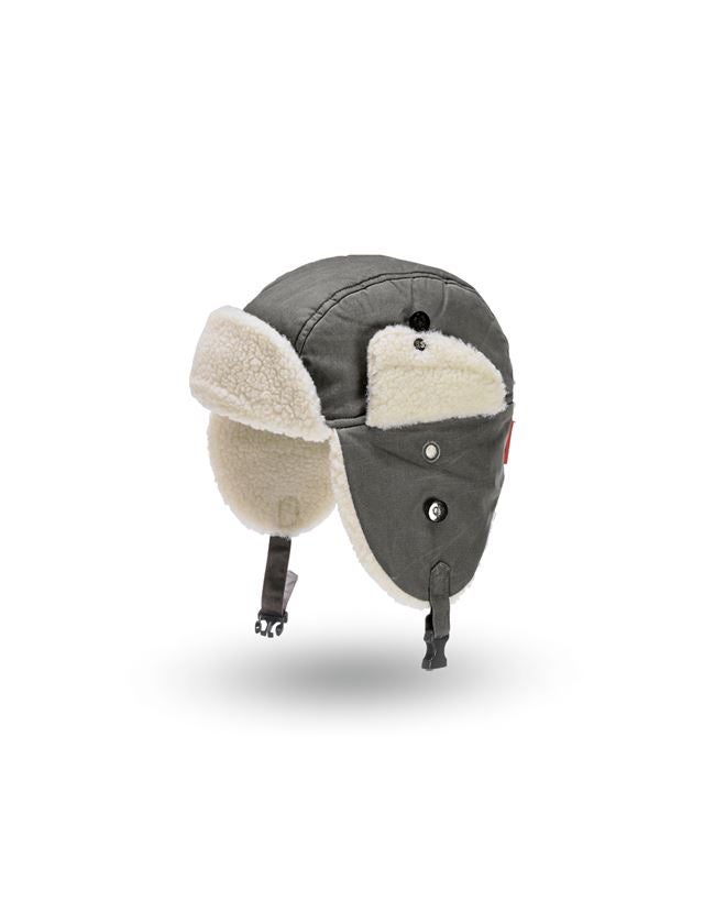 Accessories: e.s. Winter hat cotton touch + titanium