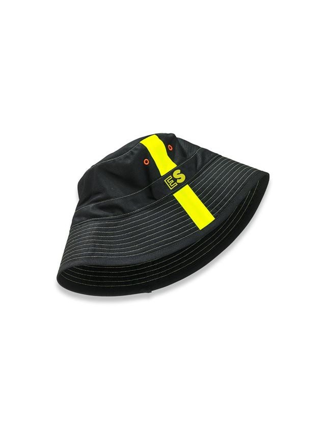 Accessories: Work hat e.s.motion 2020 + black/high-vis yellow/high-vis orange