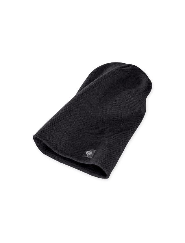 Accessories: Knitted cap e.s.motion ten + oxidblack