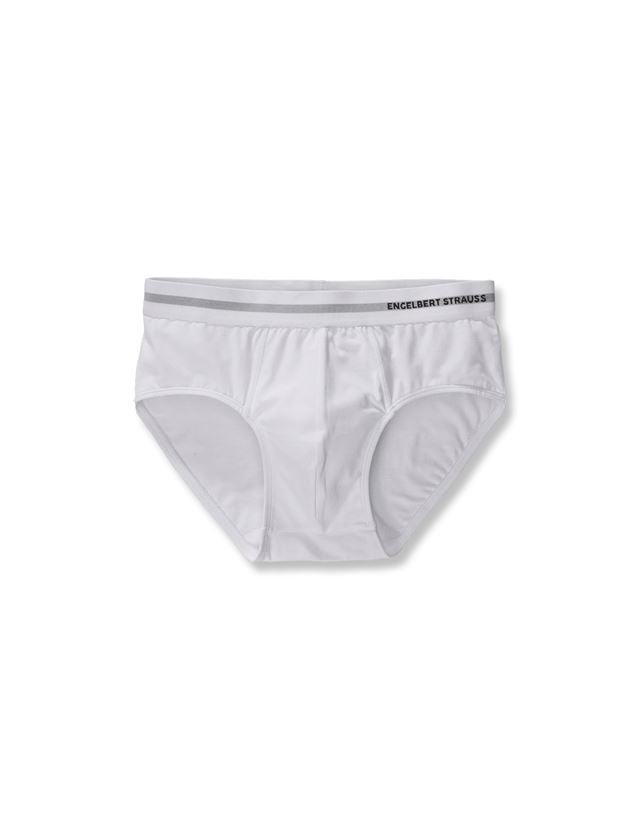 Underwear | Functional Underwear: e.s. Cotton stretch briefs + white