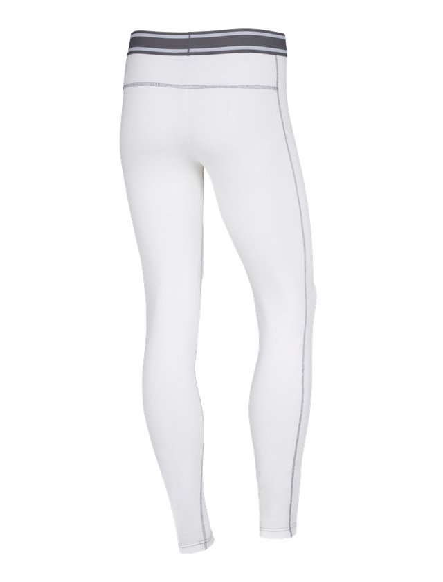 Unterwäsche | Thermokleidung: e.s. cotton stretch Long Pants + weiß 3
