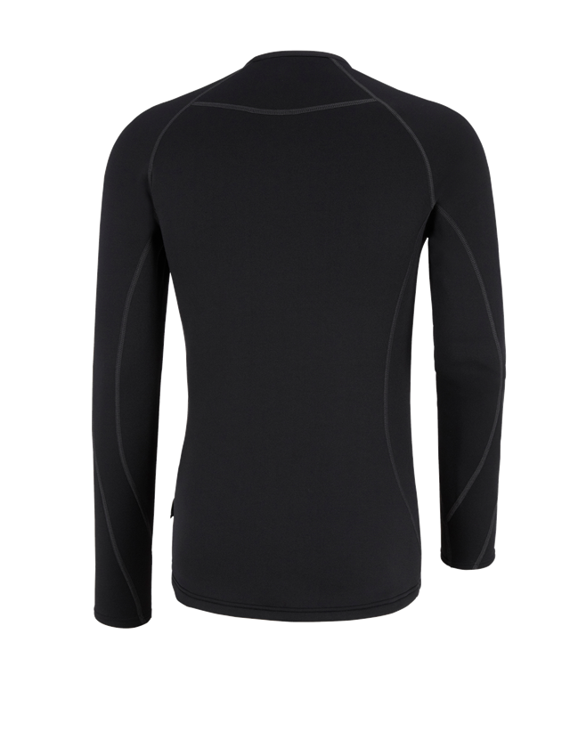 Cold: e.s. functional-longsleeve thermo stretch-x-warm + black 3