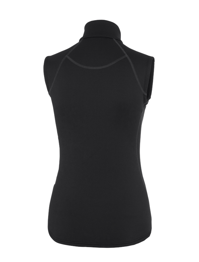 Vêtements thermiques: e.s. Gilet thermo stretch - x-warm, femmes + noir 1