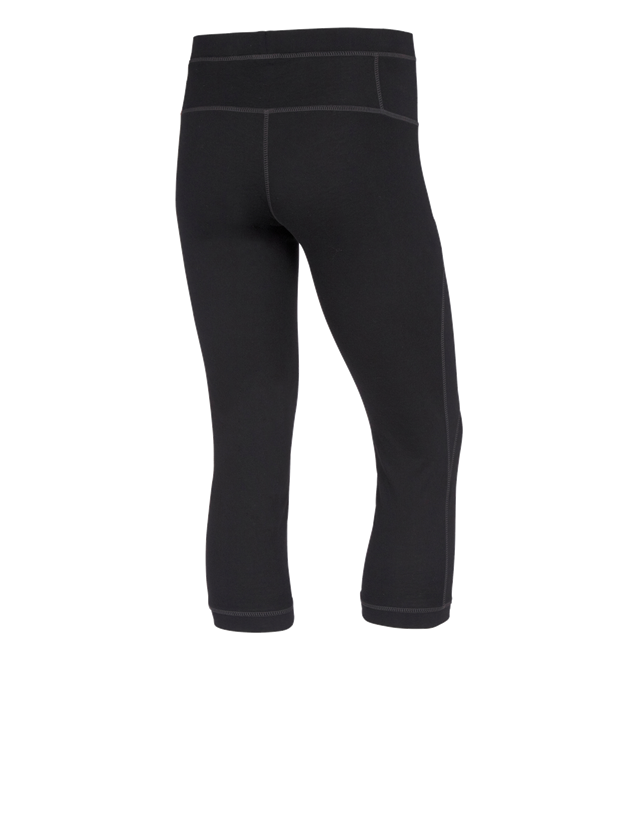 Underwear | Functional Underwear: e.s. functions 3/4-pants basis-warm + black 3