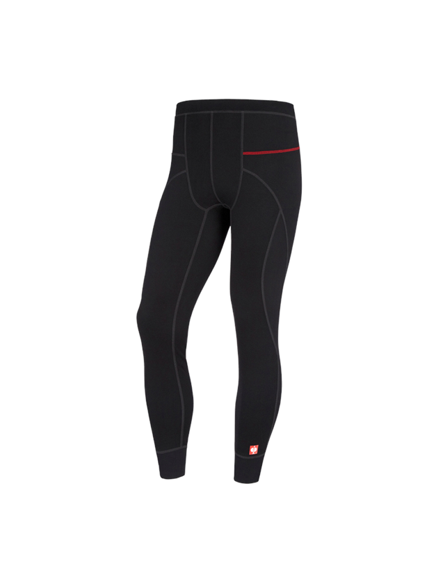 Sous-vêtements | Vêtements thermiques: e.s. Fonction-Long Pants basis-warm + noir 2