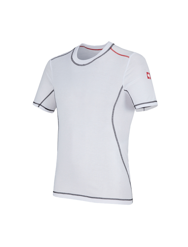 Sous-vêtements | Vêtements thermiques: e.s. T-shirt-fonctionnel basis-light + blanc 1