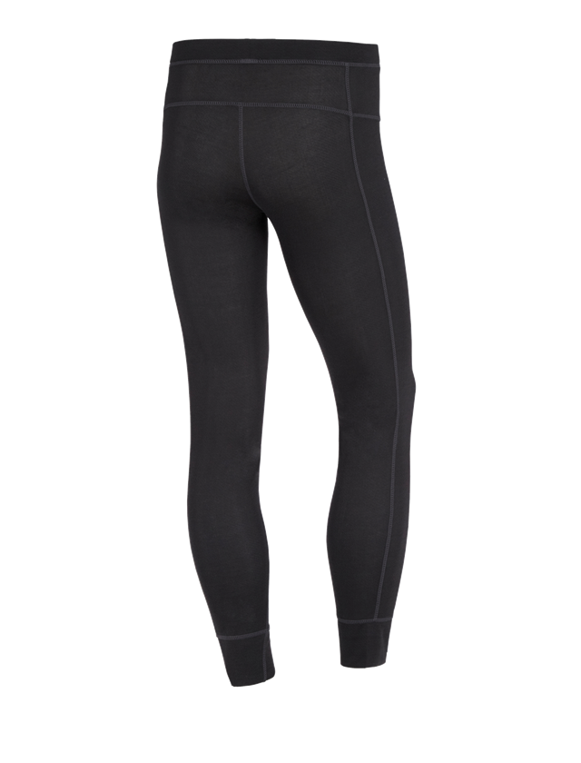 Sous-vêtements | Vêtements thermiques: e.s. Fonction-Long Pants basis-light + noir 2