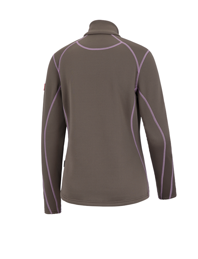 Shirts, Pullover & more: Funct.-Troyer thermo stretch e.s.motion 2020, la. + stone/lavender 3