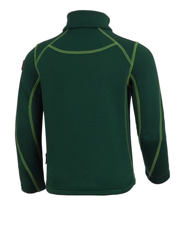Shirts, Pullover & more: Funct.Troyer thermo stretch e.s.motion 2020 child. + green/sea green 3