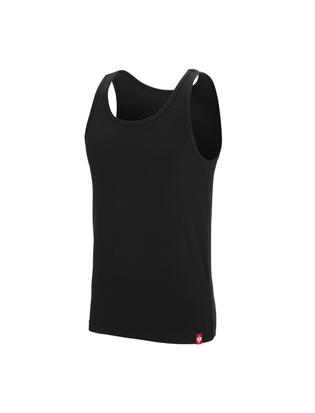 Unterwäsche | Thermokleidung: e.s. Modal Athletic-Shirt + schwarz 1