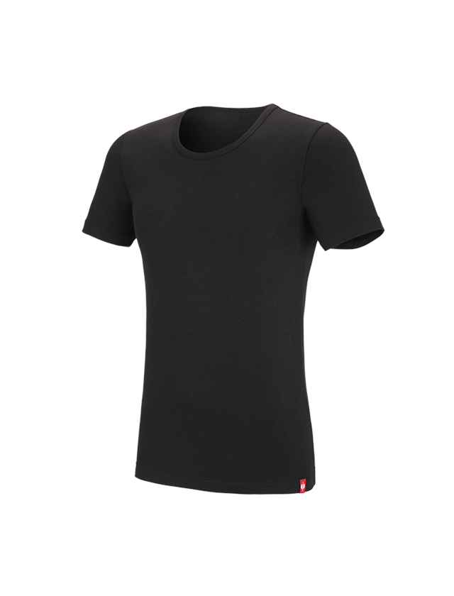 Unterwäsche | Thermokleidung: e.s. Modal T-Shirt + schwarz 2