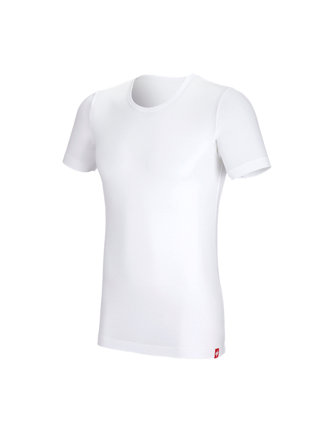 Unterwäsche | Thermokleidung: e.s. Modal T-Shirt + weiß
