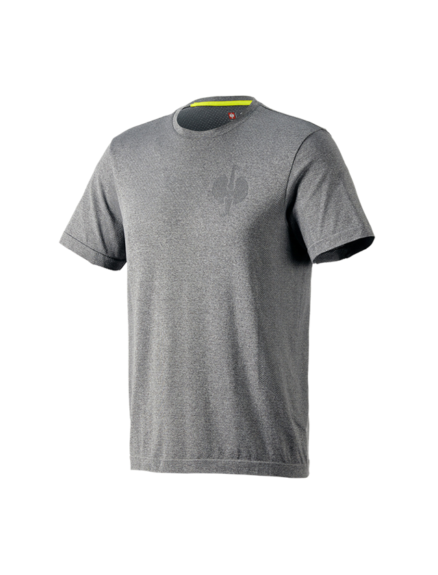 Shirts, Pullover & more: T-Shirt seamless e.s.trail + basaltgrey melange