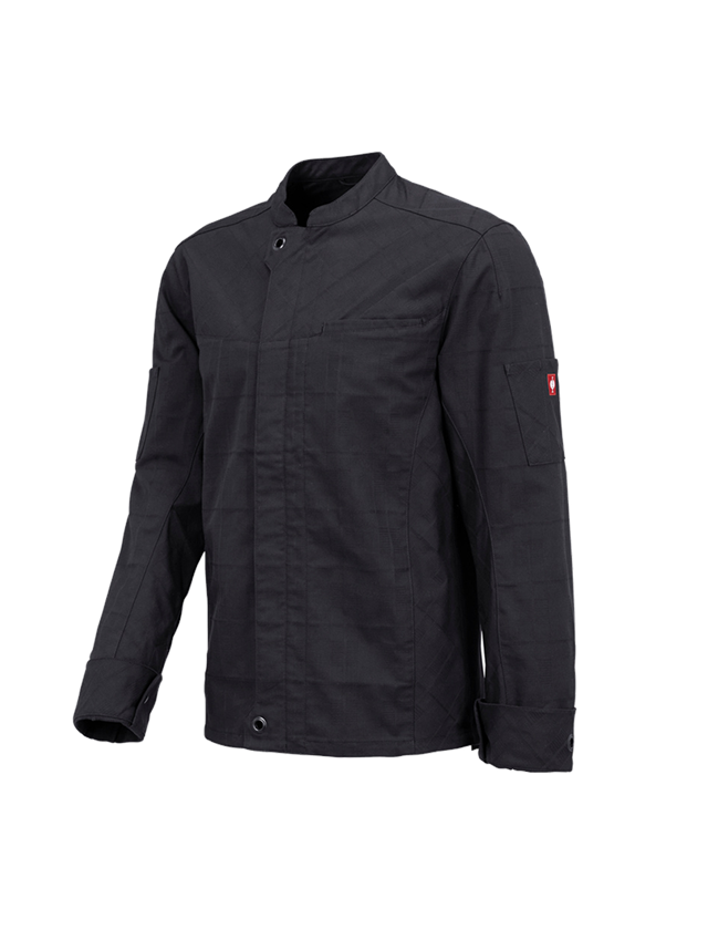 Topics: Work jacket long sleeved e.s.fusion, men's + black