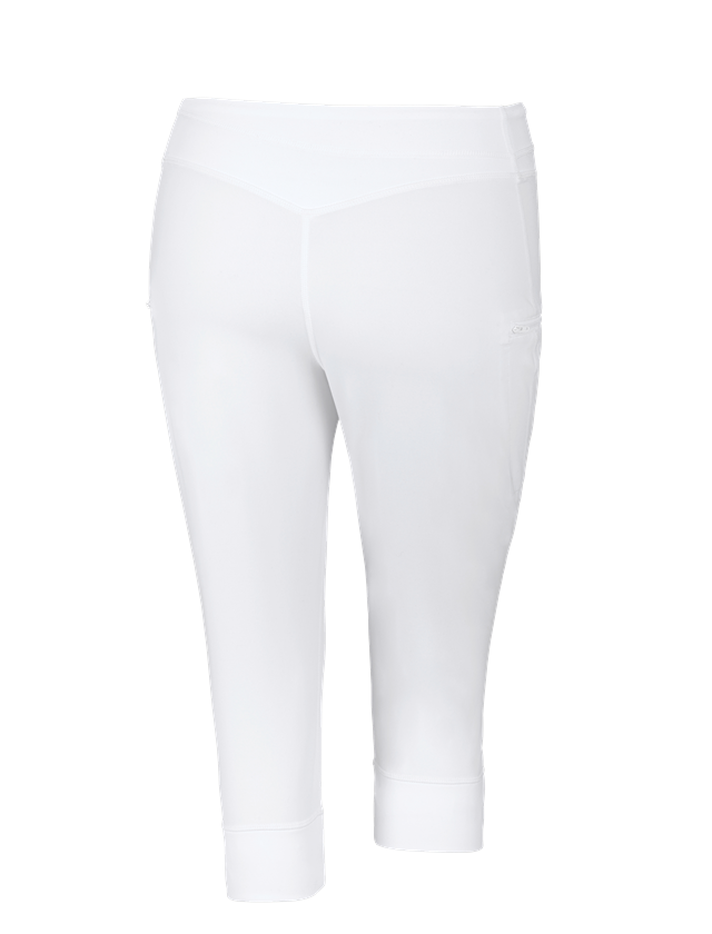 Work Trousers: e.s. 3/4 Workwear jazz pants + white 1