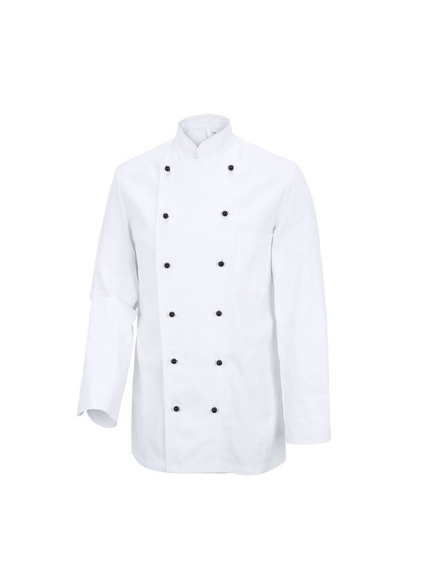 Hauts: Veste de cuisinier Cordoba + blanc