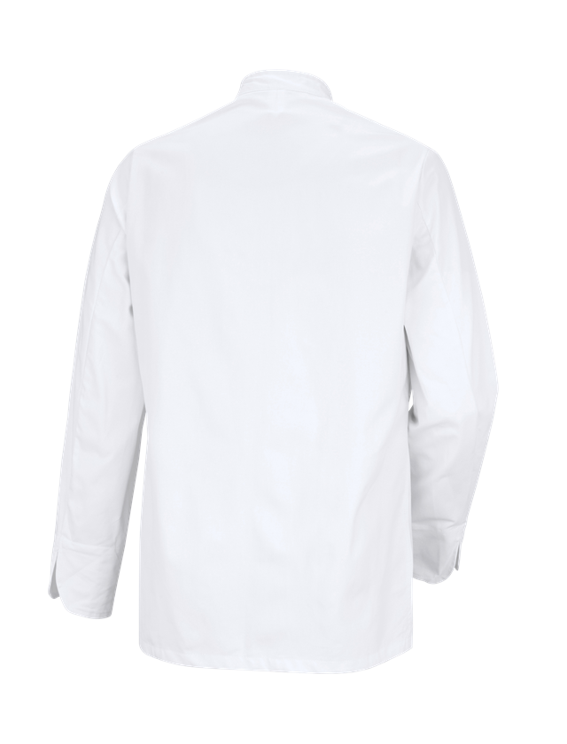 Shirts, Pullover & more: Unisex Chefs Jacket Warschau + white 1