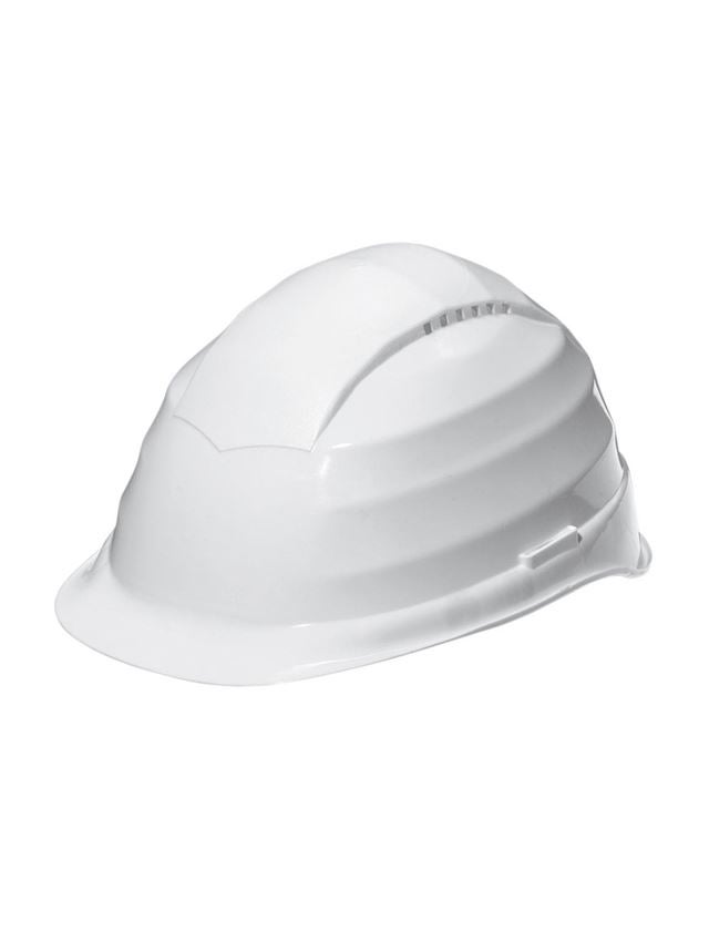 Hard Hats: Safety helmet, 6-point + white