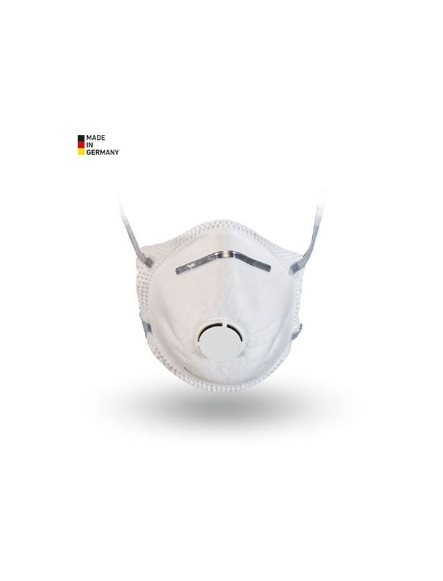 Masques de protection: Masque de protect.respiratoire FFP2 Cup,lot de 10 + blanc