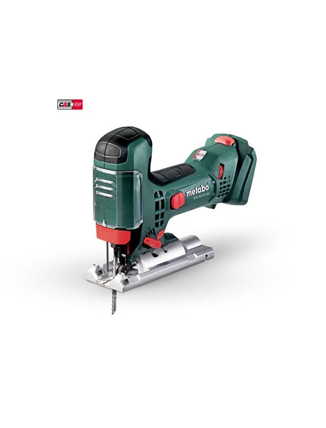 Electrical tools: Metabo 18 V battery jigsaw STA 100 in metaBOX 145L