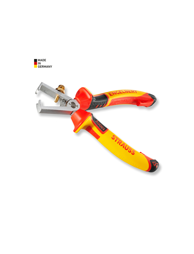 Tongs: e.s. stripping pliers VDE
