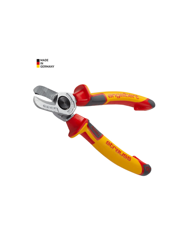 Tongs: e.s. cable cutter VDE
