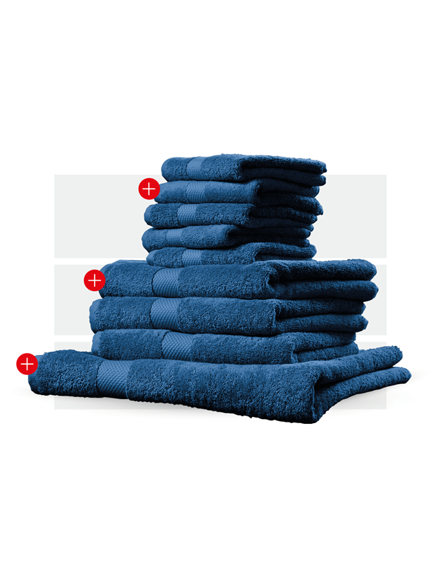 Tools & Equipment: Towel premium gift set + blue