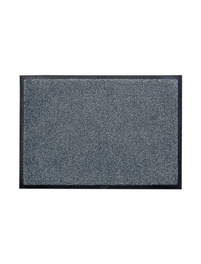 Floor mats: Comfort mats with rubber edge + black/lightgrey