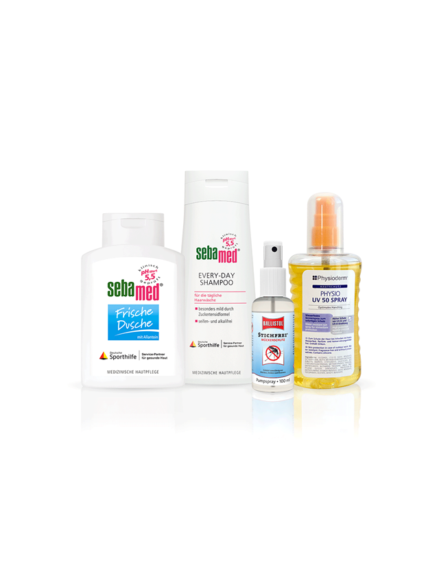 Besoin opérationnel: Kit de test d'été protection + soin de la peau
