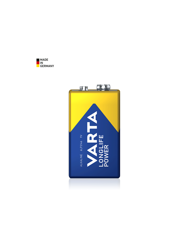 Tools & Equipment: VARTA 9V-Block Batteries