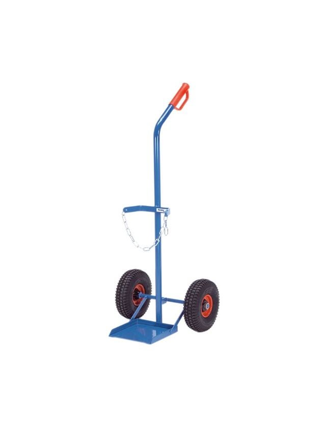 Wheelbarrow: Steel cylinder cart, 100 kg