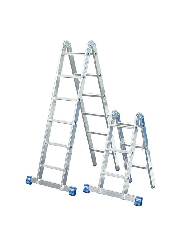 Ladders: KRAUSE STABILO folding combi-ladder (alu)