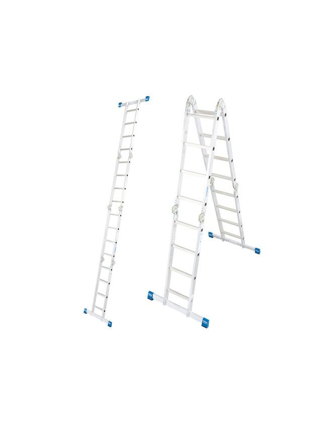 Ladders: KRAUSE STABILO folding universal ladder (alu)