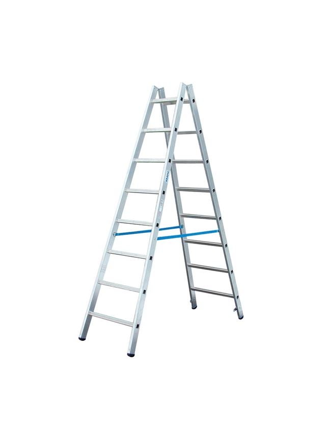 Ladders: KRAUSE alu rung double ladder