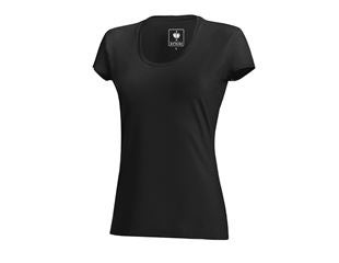 e.s. T-shirt cotton stretch, femmes