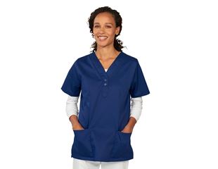 Briskorry Kasacks Damen Pflege Weihnachten Schlupfkasack mit Taschen Nurse Pflegebekleidung Funny Cosplay Uniform Berufsbekleidung Bluse T-Shirt 