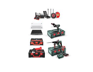 Metabo 18.0V combi. pack X 3x 4.0 Ah LiHD+charger