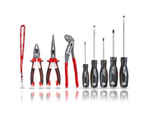 Power pliers with screwdriver set II