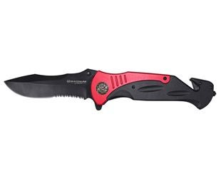 One-handed work knife fire rescue