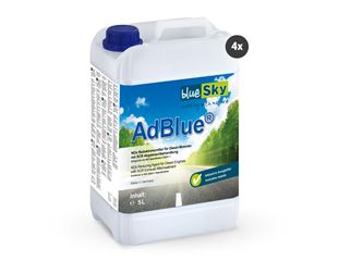 AdBlue® 20 litres, 4x 5 litres with flexible spout