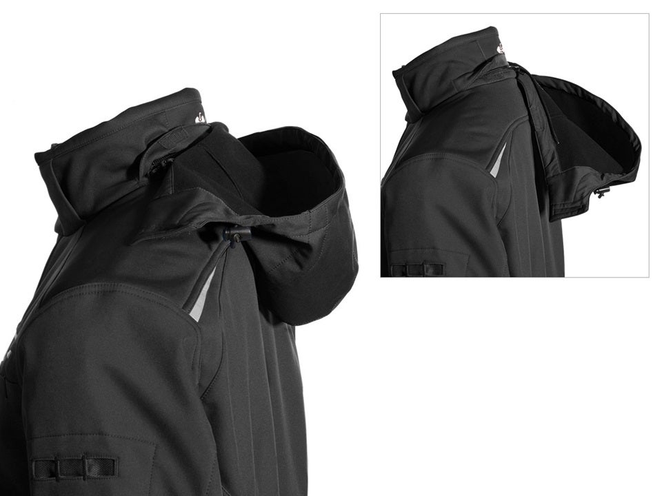 detachable hood Softshell jacket e.s.motion