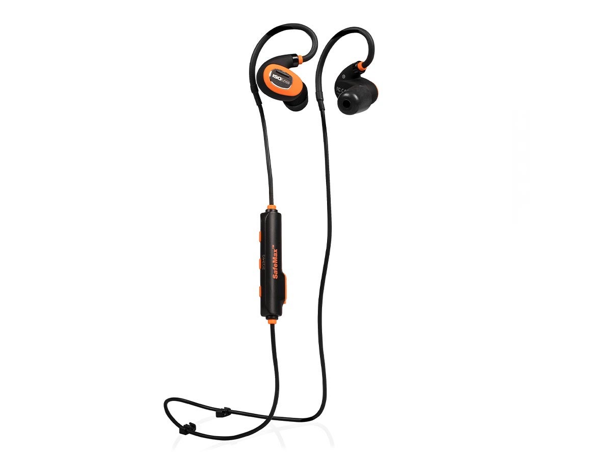 Gehörschützer montierbar Hörschutz Kapselgehörschutz EN 352 schwarz-orange ENHA 