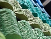 Die Logolounge zeigt eindrucksvoll die Dimensionen der Textilveredelung