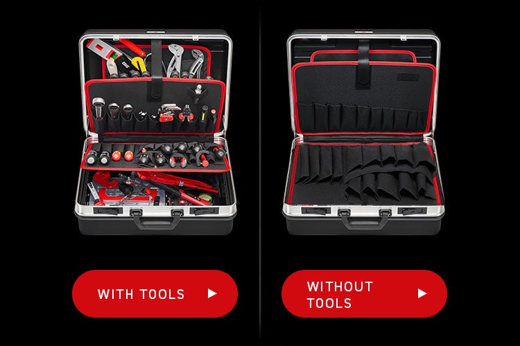 Configured and non-configured tool case