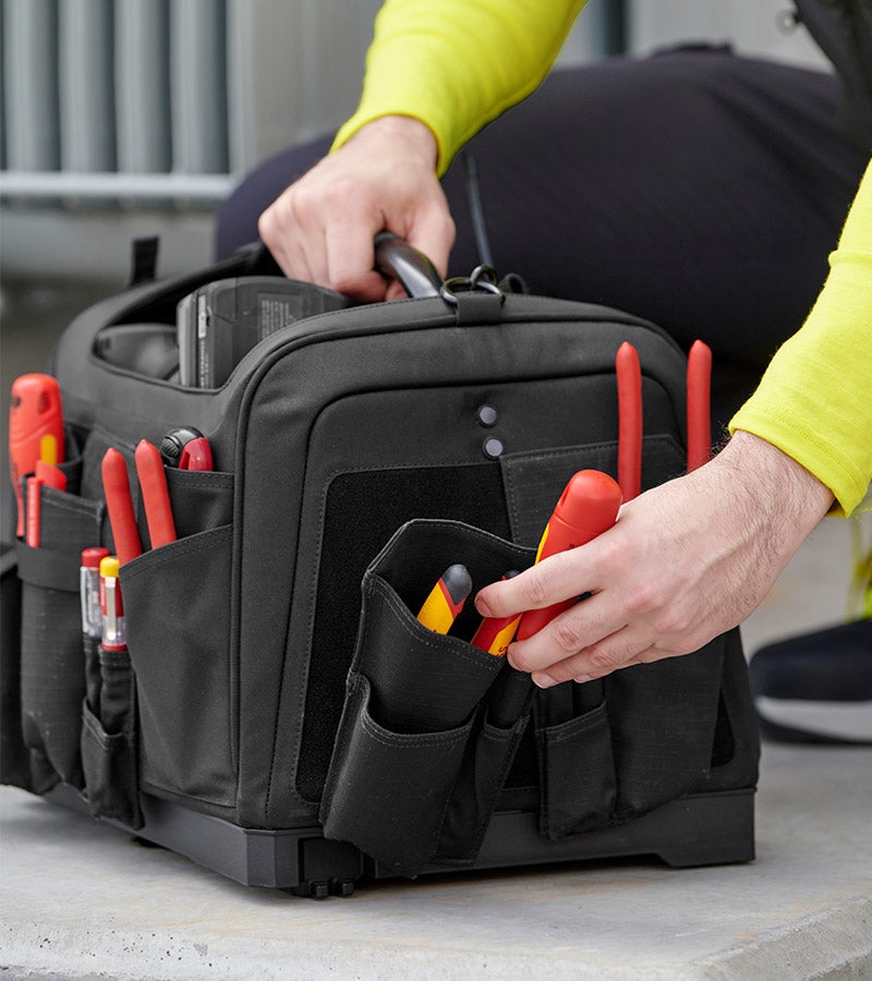 Werkzeugtasche offen e.s.tool concept